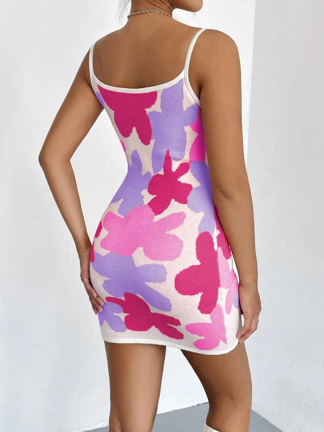 Spaghetti Strap Mini Dress Luxe Curves Plus Size Fashion
