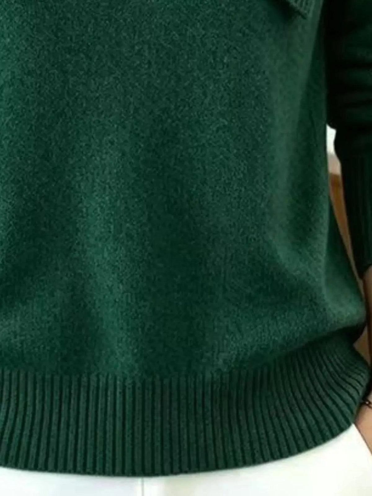 Full Size Asymmetric Ribbed Collar Sweater Plus Size Luxe Curves Plus Size Fashion