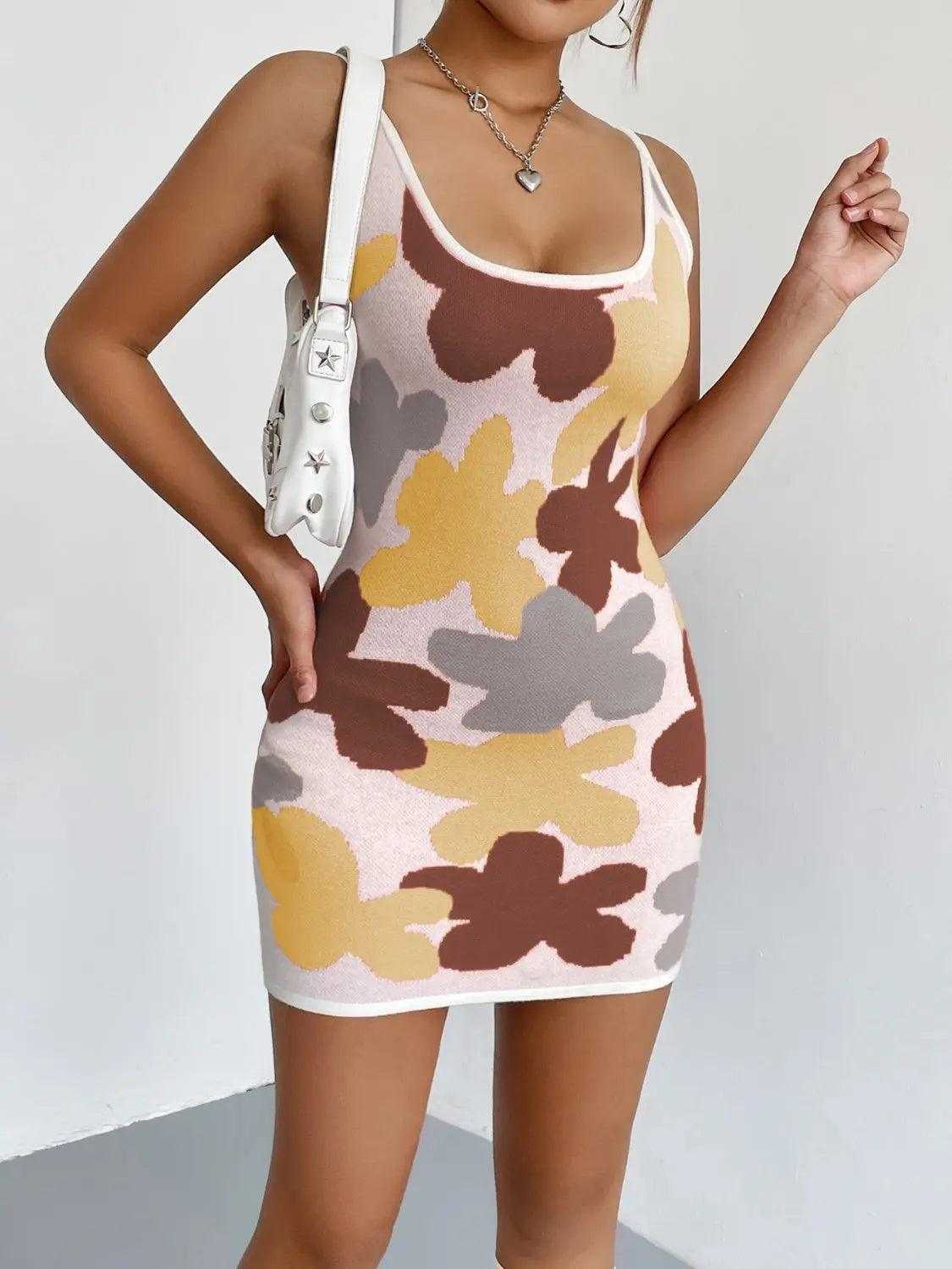 Spaghetti Strap Mini Dress Luxe Curves Plus Size Fashion
