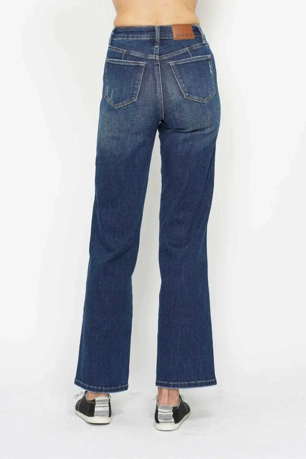 Judy Blue Full Size High Waist Tummy Control Jeans Luxe Curves Plus Size Fashion