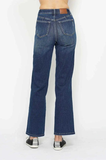 Judy Blue Full Size High Waist Tummy Control Jeans Luxe Curves Plus Size Fashion