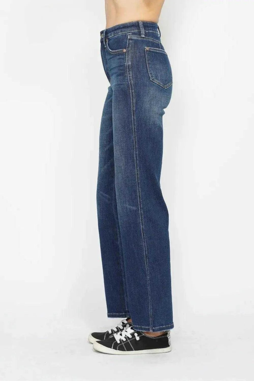 Judy Blue Full Size High Waist Tummy Control Jeans Luxe Curves Plus Size Fashion